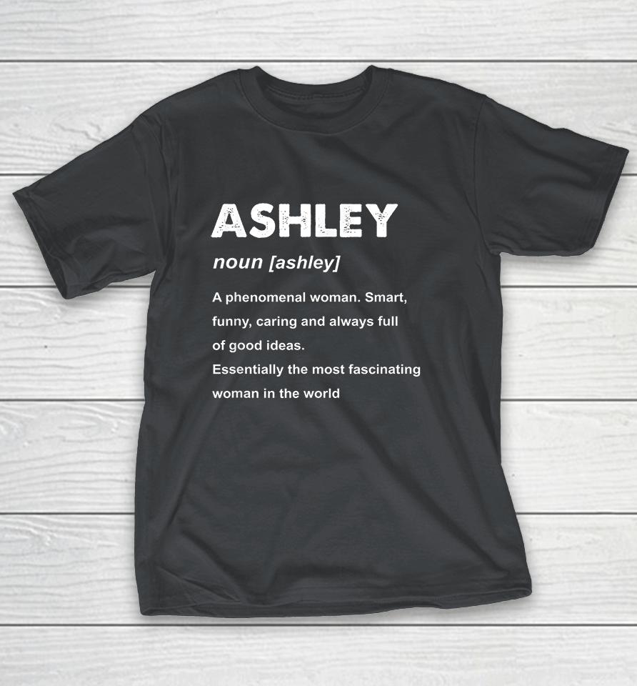 Ashley Name Definition Shirts WoopyTee
